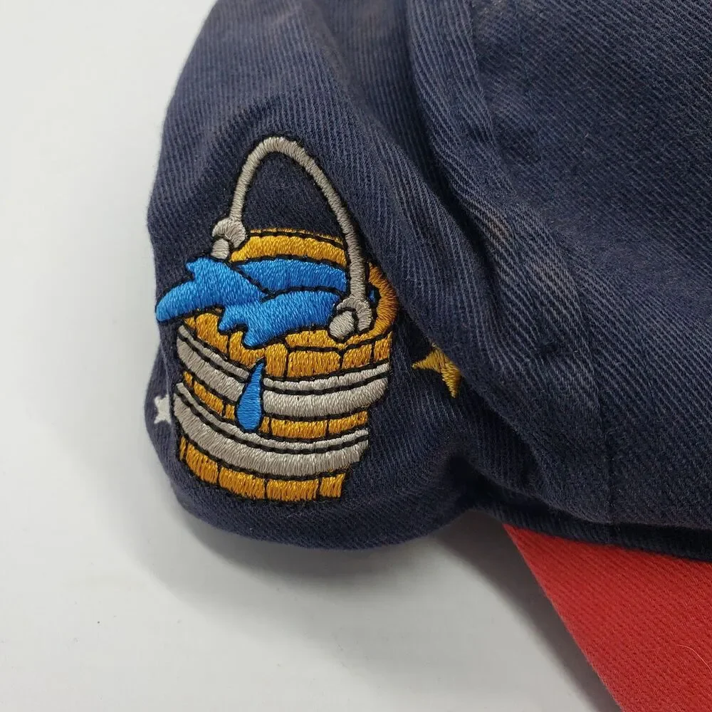 Vintage Walt Disney World Sorcerer Mickey Mouse Fantasia Hat Youth Cap Brooms